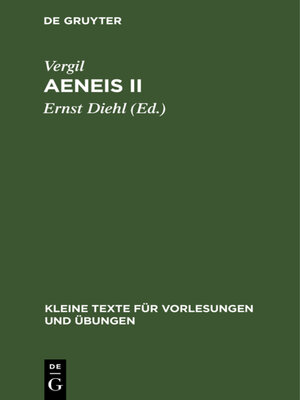 cover image of Aeneis II